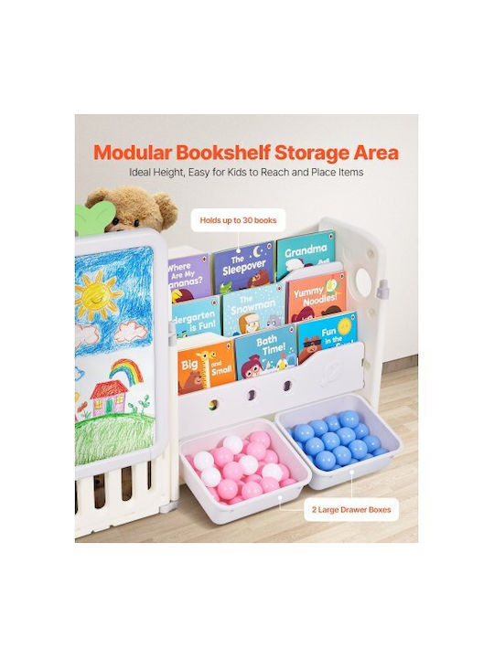 Kids Plastic Cabinet Beige
