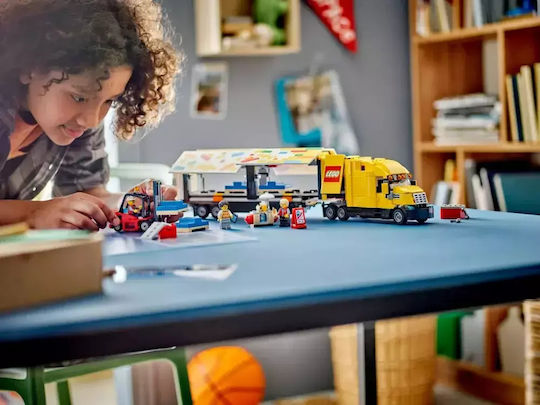 LEGO City Yellow Delivery Truck for 8+ Years 1061pcs