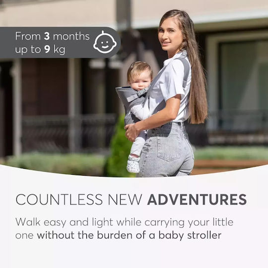 Kikka Boo Classic Carrier Myra Mesh Beige with Maximum Weight 9kg
