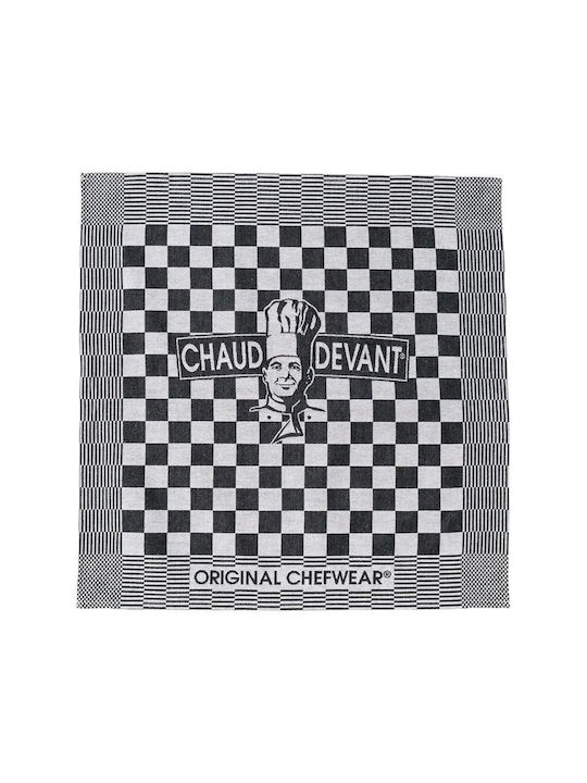 Chaud Devant Chef Хавлиени кърпи от 100% Памук в Черен Цвят 65x65см