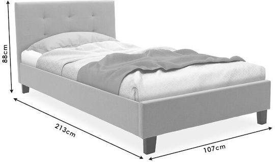 Mago Pat Single Ecru cu Lamele pentru Saltea 100x200cm