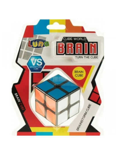 Luna Brain Blister Speed Cube 2x2 for 3+ years Years 000620704 1pcs