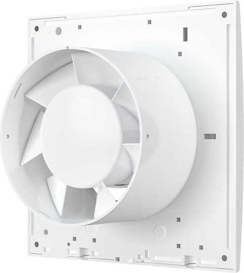 Venteurope De perete Ventilator de Baie 125mm Alb
