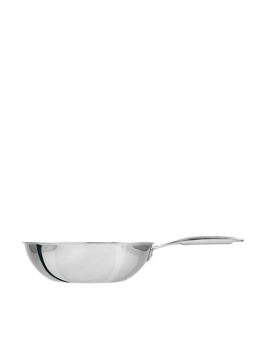 Cristel Castel Pro Wok από Ατσάλι 30cm
