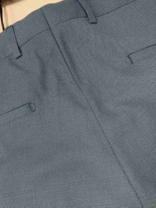 Trousers Suit Blue Raff