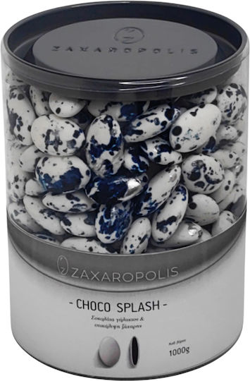 Zaxaropolis Бадеми Choco Splash във Форма Класически с Вкус Портокал Тъмносин 1000гр