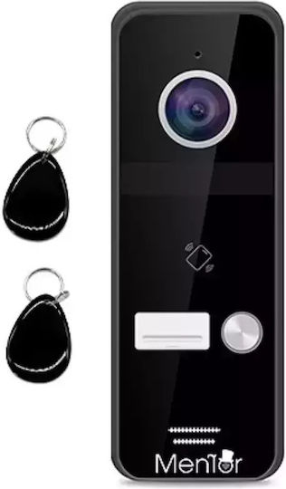 Post Exterior Intercom 1 Family Wireless Wifi Ip65 2mp Full-HD Ir 4 Fire Tag Mentor Sy060