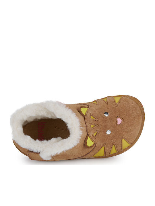 Camper Baby Hausschuhe Braun