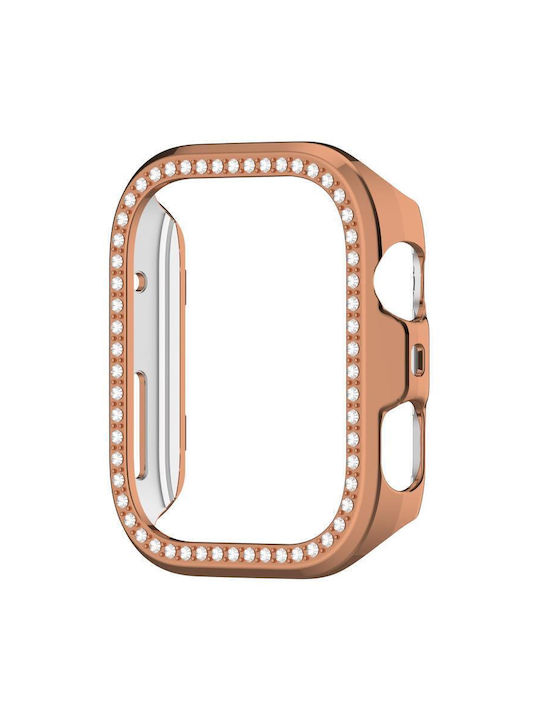 Half Coverage Hollow Plastikhülle in Rose Gold Farbe für Huawei Watch Fit 4 Pro