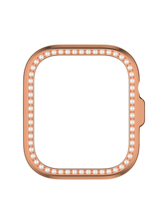Half Coverage Hollow Plastikhülle in Rose Gold Farbe für Huawei Watch Fit 4 Pro