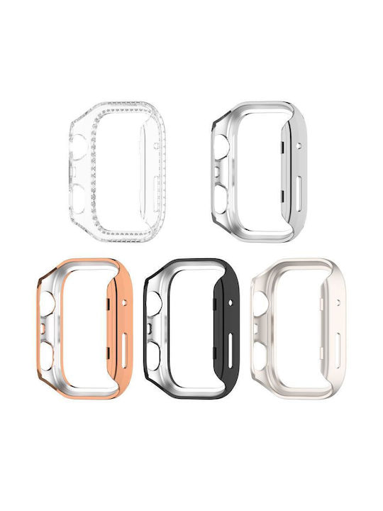 Half Coverage Hollow Plastikhülle in Rose Gold Farbe für Huawei Watch Fit 4 Pro