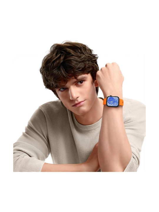 Strap Silicone Orange (Galaxy Fit3Huawei Watch Fit 4)