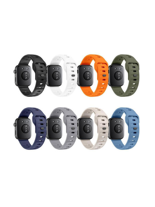 Strap Silicone Orange (Galaxy Fit3Huawei Watch Fit 4)