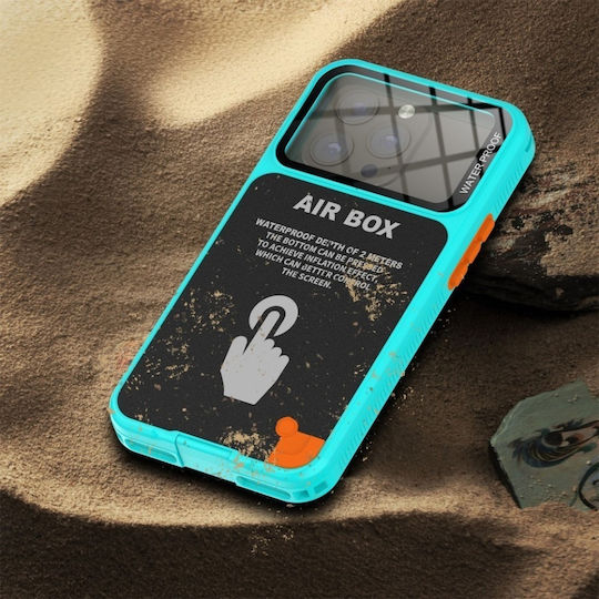 Shellbox Водоустойчив калъф до 6.9" Син