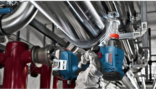 Bosch GSR Set Mașină de găurit & Șurubelniță cu impact 18V cu 2 baterii 2Ah și husă