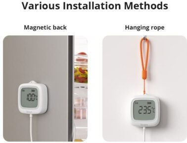 Sonoff SNZB-02LD IP65 Zigbee LCD Smart Thermometer Probe Version