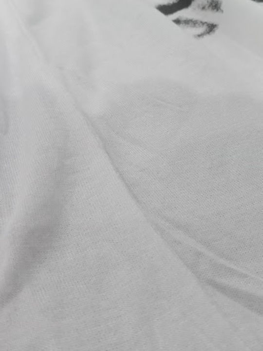 Summer Mini T-Shirt Dress White