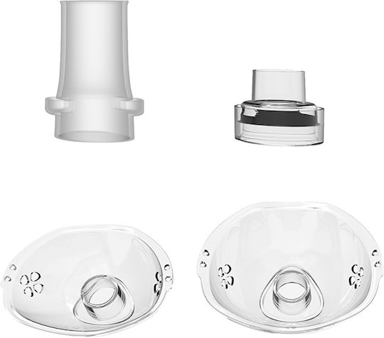 Avizar Ultra-quiet Portable Mesh Nebulizer Inhaler Adults Children White
