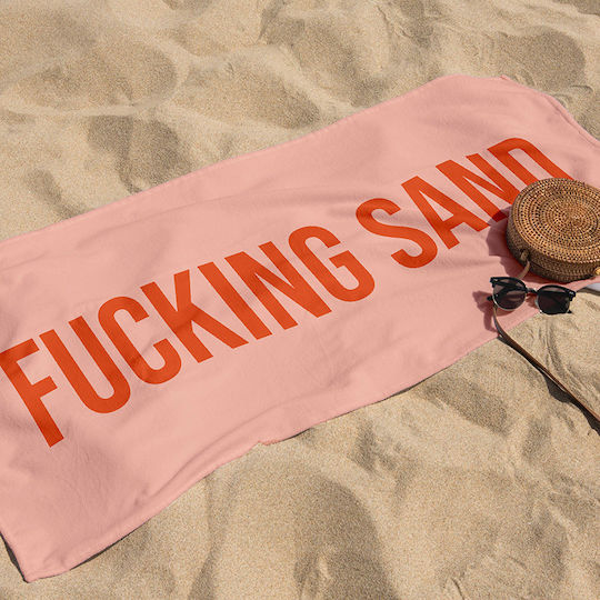 Aithrio Beach Towel Orange 180x100cm.