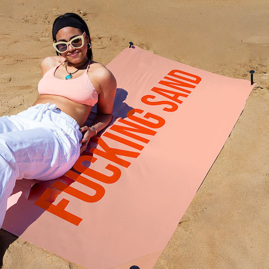 Aithrio Beach Towel Orange 180x100cm.