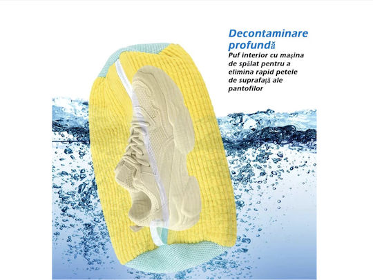 Quandes Shoe Washing Bag Laundry Net for Shoes 39x19cm 1pcs