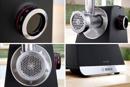 Bosch Машина за мелене на месо 500W Черен