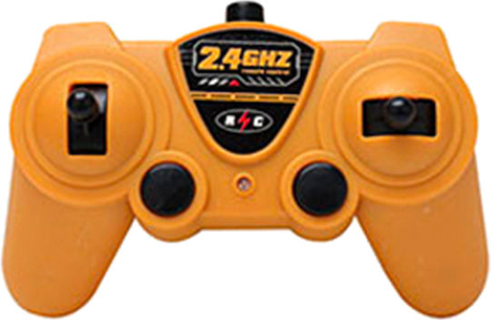 Techkidz 2.4ghz Remote Control Backhoe Sound Light Effects Yellow
