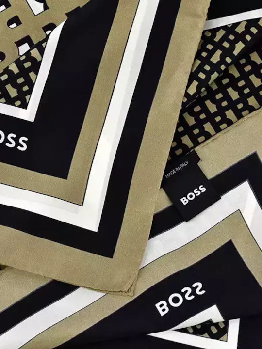 Boss Women's Silk Scarf Beige
