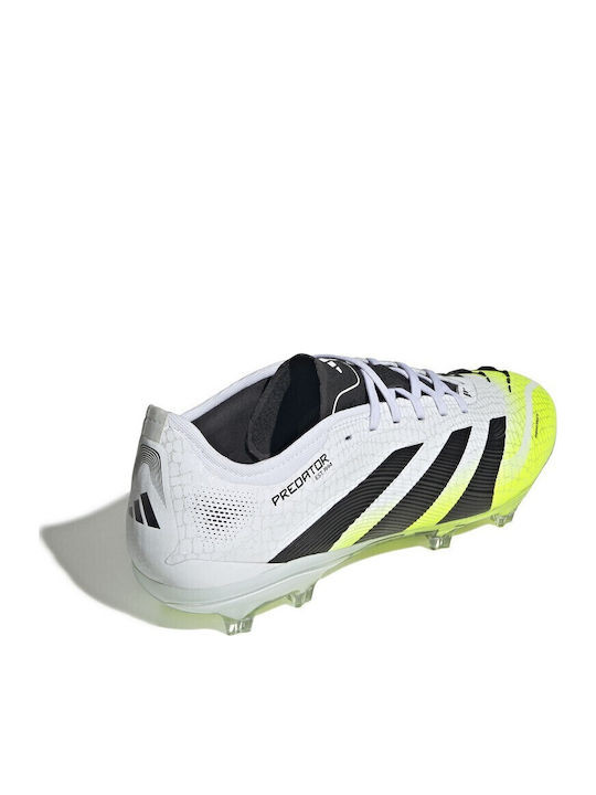 adidas Predator Pro Football Shoes with Cleats White
