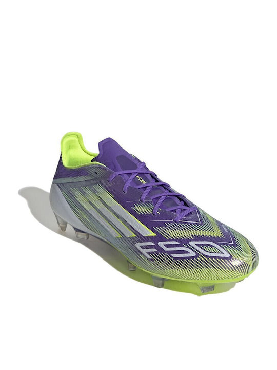 adidas F50 ELITE Футболни Обувки с Бутони Лилави