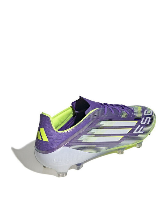 adidas F50 ELITE Футболни Обувки с Бутони Лилави