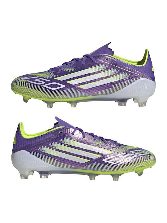 adidas F50 ELITE Футболни Обувки с Бутони Лилави