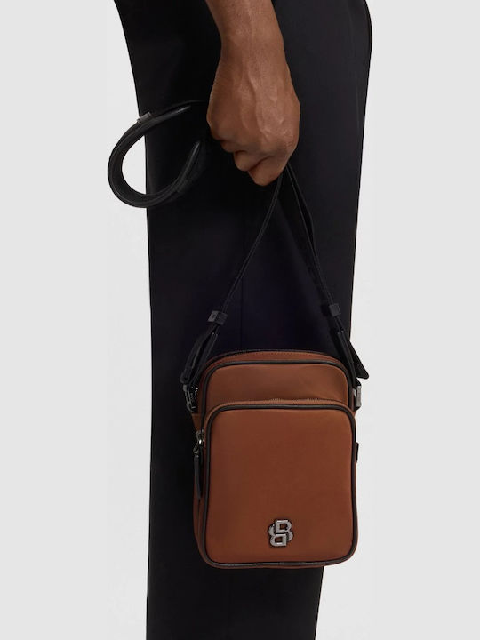 Herrentasche Schulter / Crossbody Tabac Braun