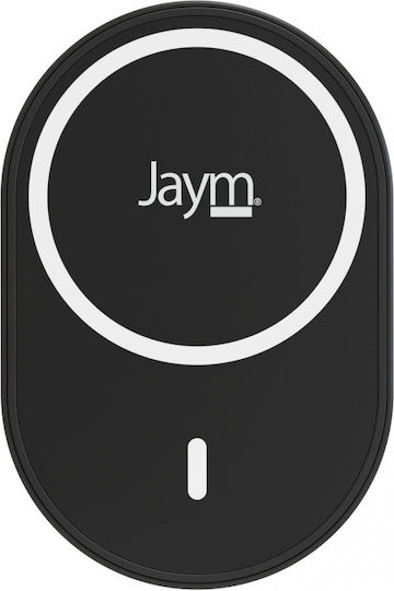 Jaym Suport Auto Magnetic Pentru Smartphone MagSafe 15W 2 Prinderi Negru