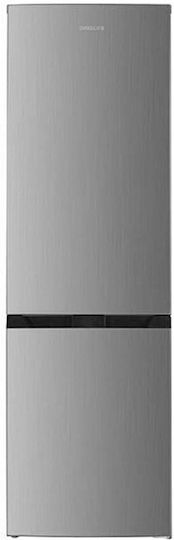 Davoline Kühl-Gefrierkombination 253Es Total NoFrost H180xB54xT60cm. Inox CFX 253 NF IX