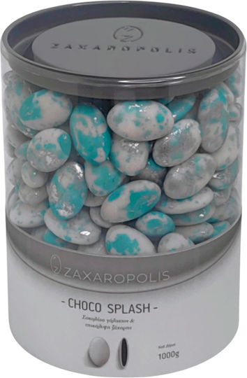Zaxaropolis Choco Splash in Form von Standard mit Geschmack von Kokosnuss Türkis 1000gr