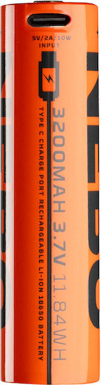 Nebo Rechargable Battery 18650 3200mAh 1pcs