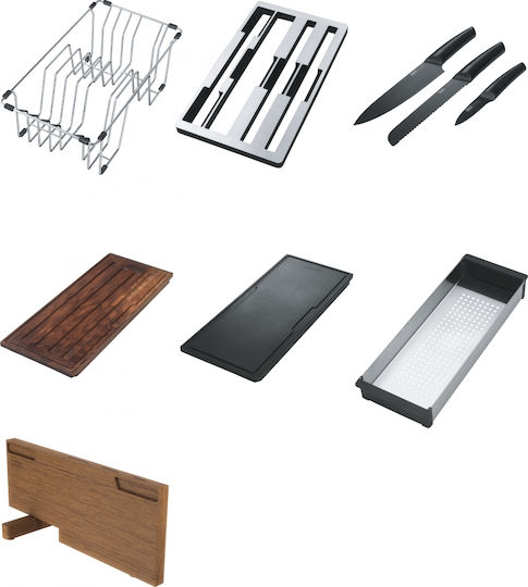 Franke Box Center BWX 120-41-27 3040100230 Unterbau Spüle Links Inox Satiniert B82xT52cm Silber
