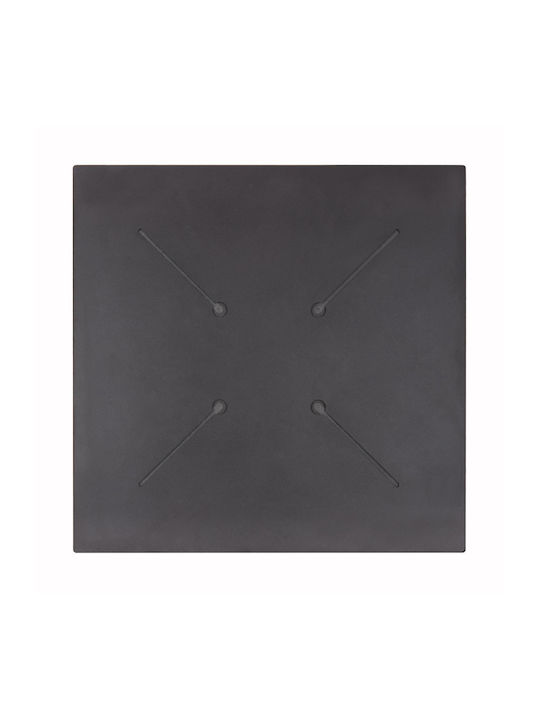 HomeMarkt Триъгълна Повърхност на масата от Плоча White Marble 80x80см HM5839.31 1бр