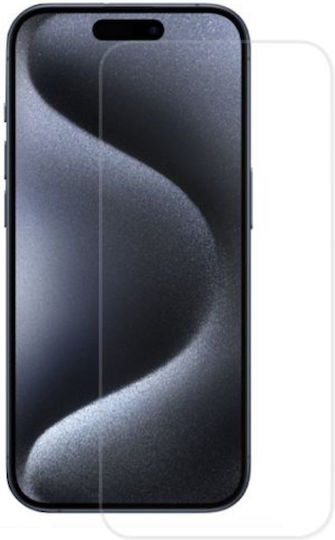 Mw Easy Glass Standard Protector Ecran Tempered Glass iPhone 15 Plus Transparent