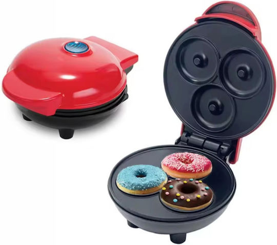 Машина за Donuts с 3 Места 350W Червена