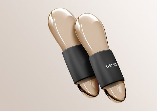 Geske Cool und Warm Duo Augenmassagegerät 7 in 1 Set mit Gesicht-Roller 2 Stück
