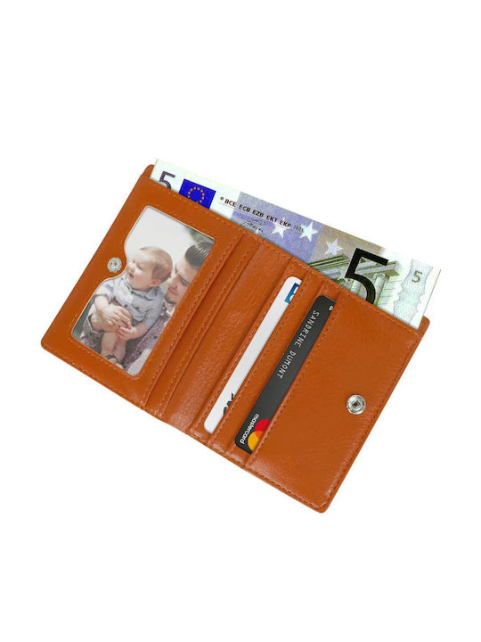 Gallantry Wallet Woman Elegant Refined Brown