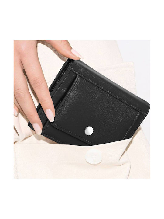 Gallantry Elegante Raffinierte Damenbrieftasche Schwarze