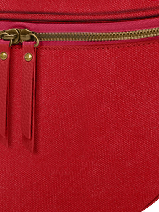 Gallantry Fanny Pack Luna Fabric Shoulder Strap Fuschia