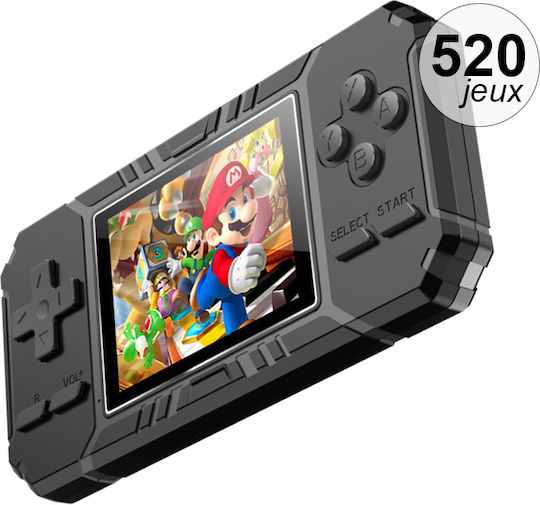Techkidz 520 Games Emulator Console Tank Model Black