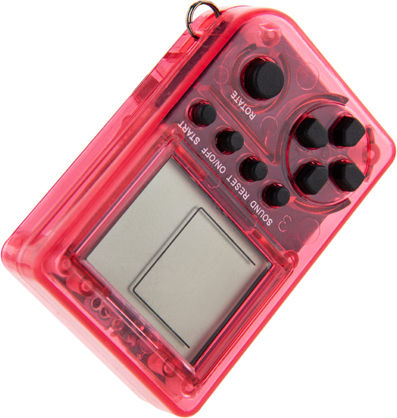 Techkidz Mini Consolă de Jocuri 26în1 Chainette Roșie