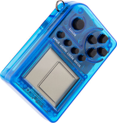 Techkidz Mini Video Game 26in1 Chainette Blue