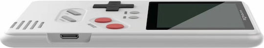 Techkidz 500-Spiel Konsole Emulator Schlankes Modell Weiß
