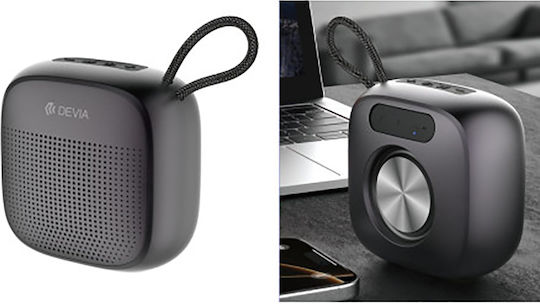 Devia Sound Lite 2 Ηχείο Bluetooth 10W με Διάρκεια Μπαταρίας έως 4 ώρες Μαύρο